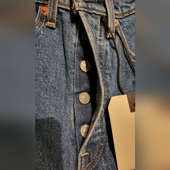 Levi's Premium RIBCAGE STRAIGHT ANKLE WOMEN'S JEANS Size 25 - Picture 4 of 11